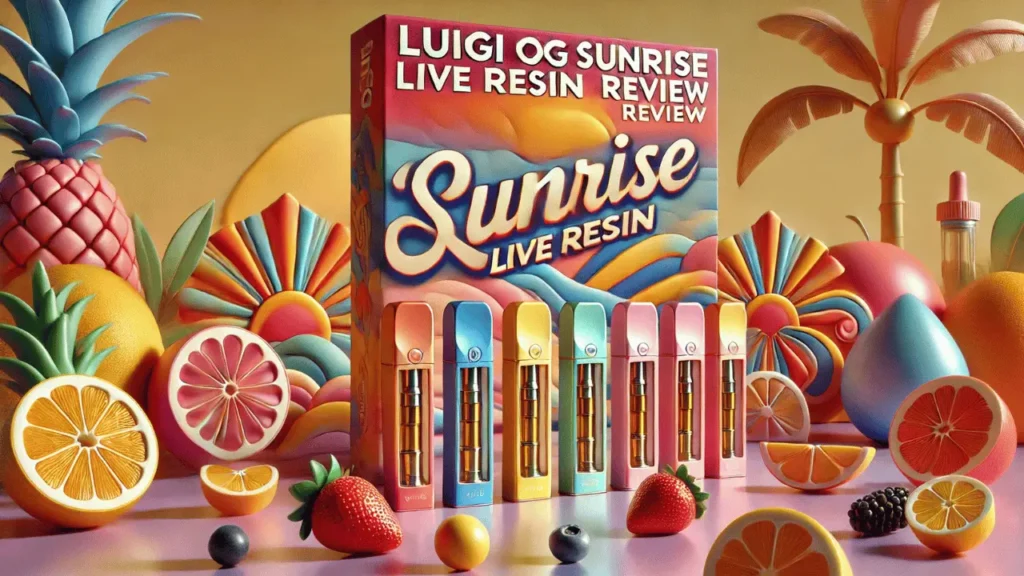 Luigi OG Sunrise Live Resin Cart review